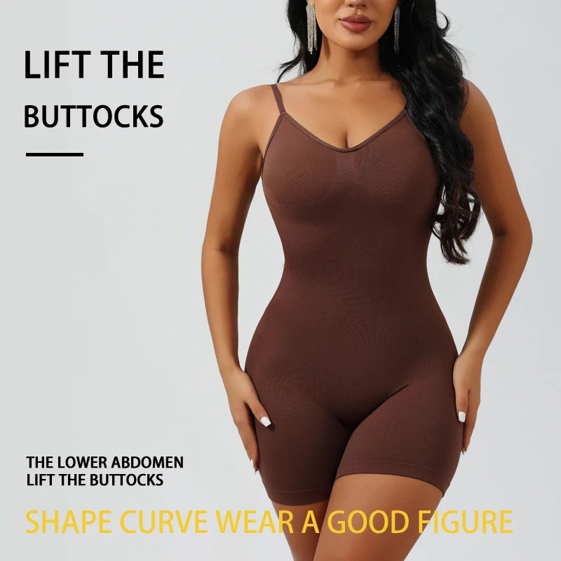 Seamless Contour Bodysuit for Women